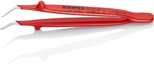 KNIPEX Präzisionspinzette L.150mm 45Grad gew.verchr.KNIPEX