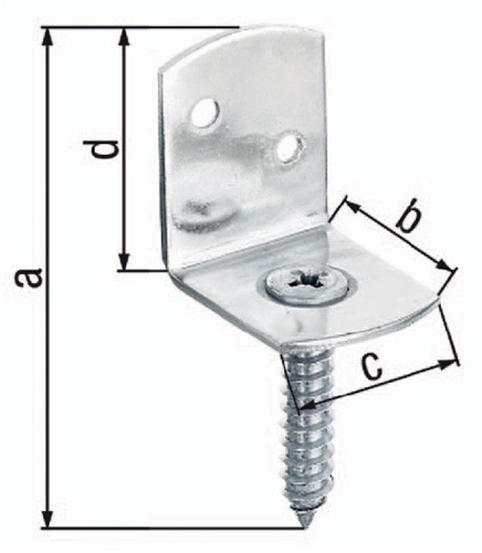 Flechtzaunhalter GAH