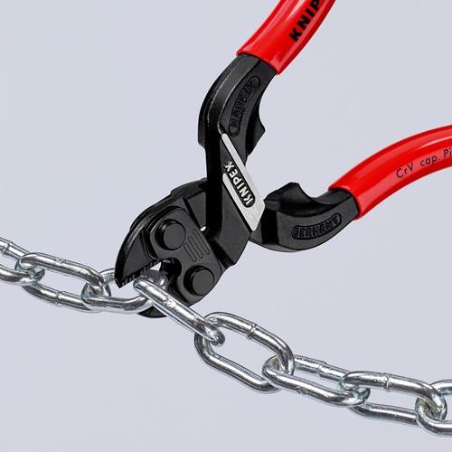 KNIPEX Kompaktbolzenschneider CoBolt® L.160mm Ku.-Überzug ger.3,3mm m.Aussparung KNIPEX Kompaktbolzenschneider CoBolt® L.160mm Ku.-Überzug ger.3,3mm m.Aussparung