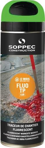 SOPPEC Baustellenmarkierspray FLUO TP neongrün 500ml Spraydose SOPPEC