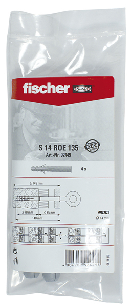 FISCHER Dübel S 14 ROE 135 B (4)