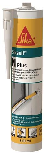 SIKA Silicondichtstoff SIKASIL N plus schwarz 300 ml Kartusche SIKA