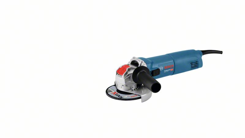 BOSCH Winkelschleifer GWX 14-125, 1400-W, X-LOCK, mit Zusatzhandgriff, Schutzhaube