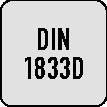 ALPEN Winkelfräser DIN 1833D TypN D.16mm 45Grad HSS-Co Z.8 MAYKESTAG
