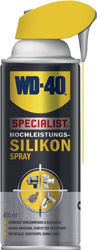 WD-40 SPECIALIST Silikonspray farblos NSF H2 400ml Spraydose Smart Straw™ WD-40 SPECIALIST