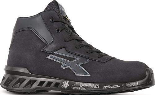 U.POWER Sicherheitsstiefel PARKER Gr.42 W.11 schwarz S3S CI FO SR ESD EN ISO 20345:2022