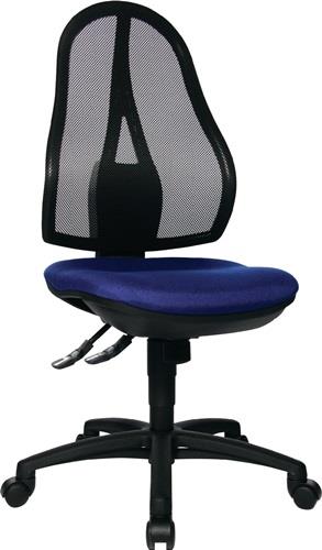 TOPSTAR Bürodrehstuhl Punktsynchr.-T.blau 430-510mm