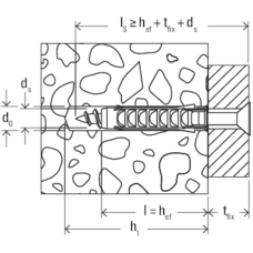 FISCHER Dübel SX 10x80