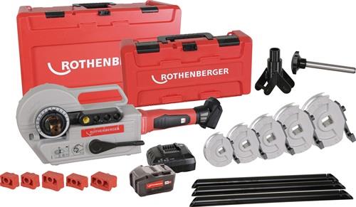 ROTHENBERGER Akku-Rohrbiegegeräteset ROBEND® 4000 E 15-18-22-28mm Typ:AMP
