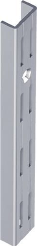 ELEMENT-SYSTEM Wandsch.L.1000mm weiß STA zweireihige Lochung ALFER ELEMENT SYSTEM