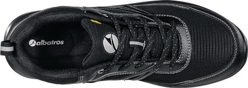 ALBATROS Sicherheitsschuh RIDER BLACK LOW Gr.40 W.11 schwarz S1P ESD SRC EN ISO 20345:201 ALBATROS Sicherheitsschuh RIDER BLACK LOW Gr.40 W.11 schwarz S1P ESD SRC EN ISO 20345:201