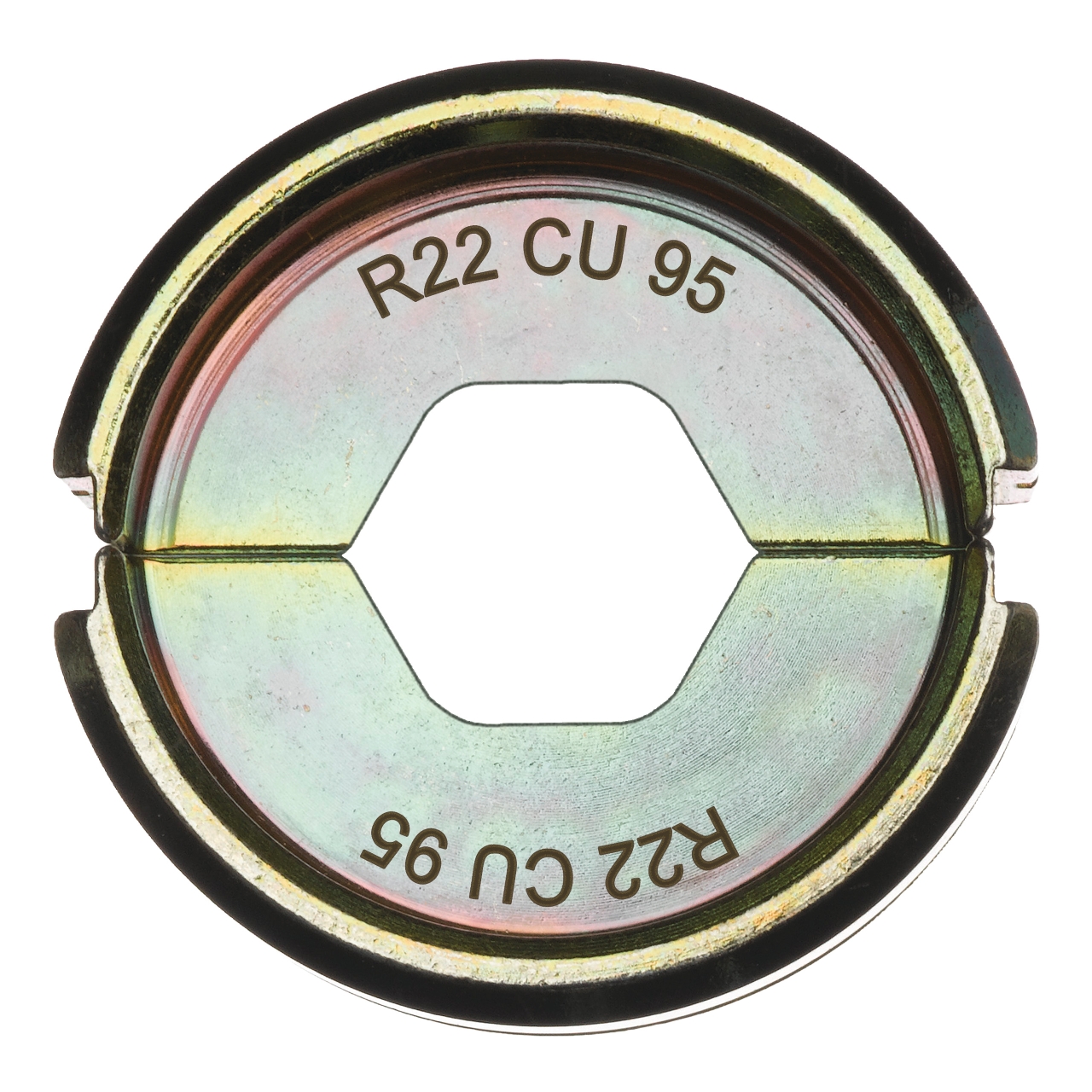 MILWAUKEE R22 Cu 95 für Standard Rohrkabelschuh Presseinsatz für hydraulisches Akku-Presswerkzeug