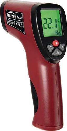 TESTBOY Infrarothermometer TV 329 -50 – +550GradC ±3,0GradC/±3% 2x AA 1,5V TESTBOY