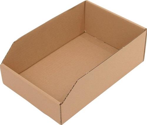 Nordwest Regalkasten L300xB200xH100mm braun 1-wellige Pappe
