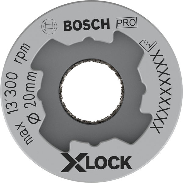 BOSCH Diamanttrockenbohrer X-LOCK Best for Ceramic Dry Speed, 20 x 35 mm