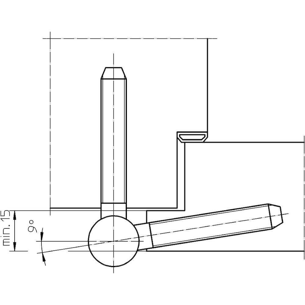 SIMONSWERK Einbohrband BAKA® C 2-20 WF