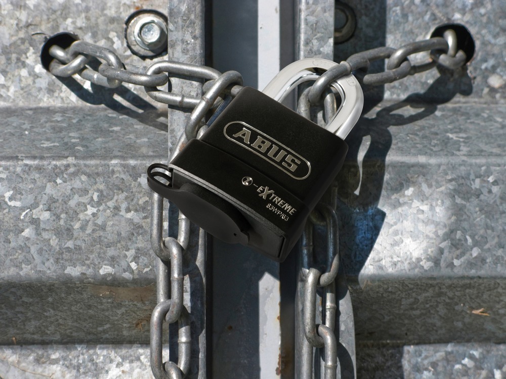 ABUS Zylindervorhangschloss 83WP/53, Spezialstahl gehärtet ABUS Zylindervorhangschloss 83WP/53, Spezialstahl gehärtet