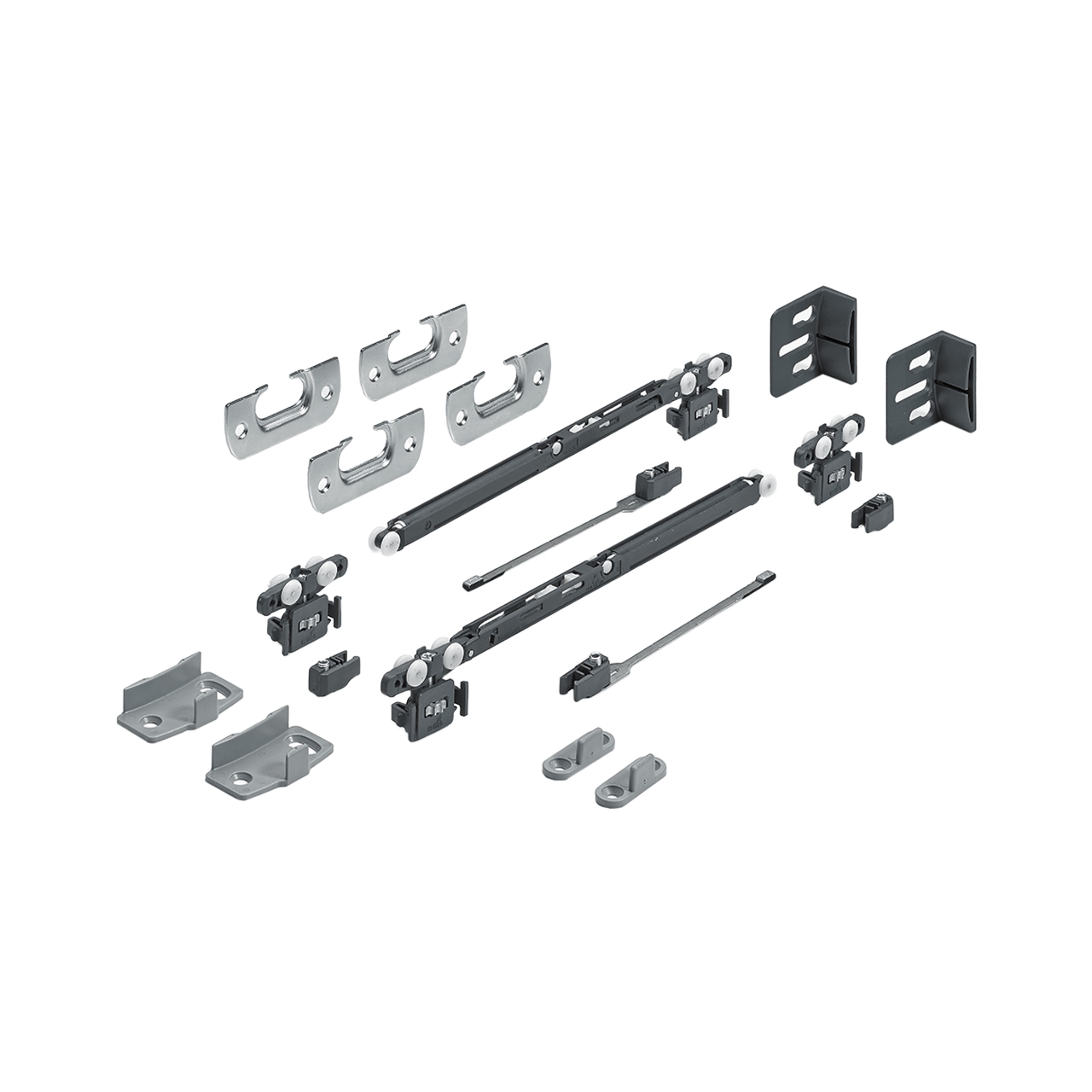 HETTICH SysLine S Set mit Silent System Schließdämpfung, 9134311