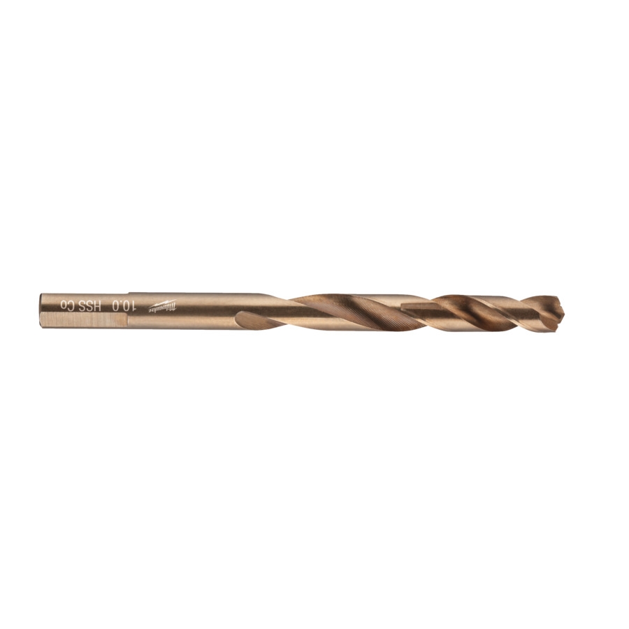 MILWAUKEE 10,2 x 133 mm, HSS-G Co HSS-G RED COBALT Metallbohrer DIN 338 5er Pack