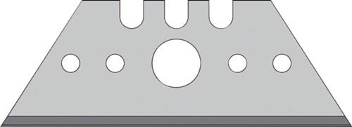 TECWERK Trapezklinge L52xB18,7xS0,65mm m.Lochung 10 St./Spender TECWERK