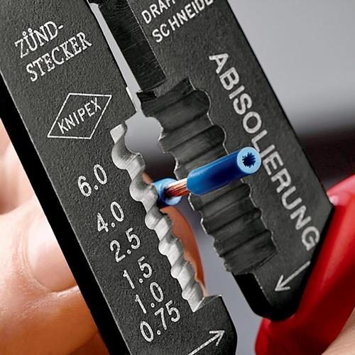 KNIPEX Crimpzange L.240mm 0,5-6(AWG 20-10)/0,5-2,5 (AWG 20-13) mm² KNIPEX KNIPEX Crimpzange L.240mm 0,5-6(AWG 20-10)/0,5-2,5 (AWG 20-13) mm² KNIPEX