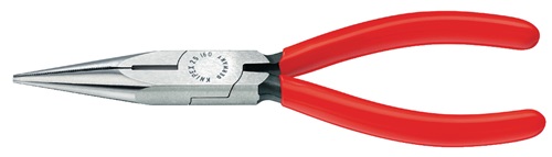 KNIPEX Flachrundzange L.125mm flach/rund ger.pol.Ku.-Überzug KNIPEX