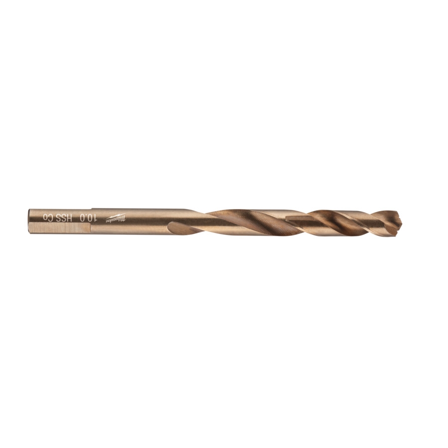 MILWAUKEE 10,0 x 133 mm, HSS-G Co HSS-G RED COBALT Metallbohrer DIN 338