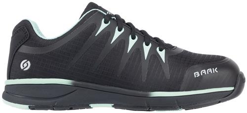 BAAK Damensicherheitsschuh Svea Gr.40 schwarz/türkis S3 SRC ESD EN20345 Textil BAAK