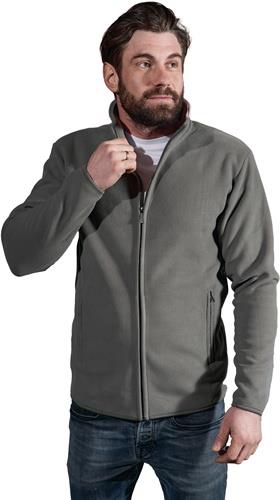 PROMODORO Men’s Double Fleece Jacket Gr.M steel gray PROMODORO