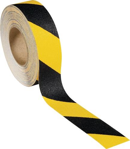 ROCOL Anti-Rutsch-Klebeband SAFE STEP® schwarz/gelb L.18,25 m,B.50mm Rl.ROCOL