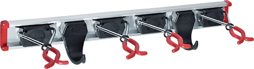 BRUNS Geräteh.L.Führungssch.750mm Hak.2 Hal.6 Alu.BRUNS