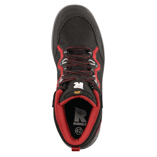 Sicherheitsstiefel TeamStar 5312 schwarz/rot S3 SRC ESD EN20345 Sicherheitsstiefel TeamStar 5312 schwarz/rot S3 SRC ESD EN20345