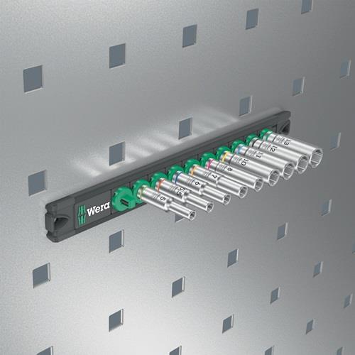WERA Steckschlüsseleinsatzset Deep 1 9-tlg.Antr.6,3mm (1/4) Zoll WERA WERA Steckschlüsseleinsatzset Deep 1 9-tlg.Antr.6,3mm (1/4) Zoll WERA