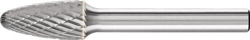 PFERD Frässtift RBF D.6mm Kopf-L.18mm Schaft-D.6mm HM Verz.INOX PFERD