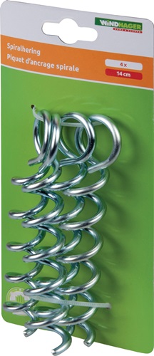 WINDHAGER Spiralhering Metall,verz.L.15cm WINDHAGER