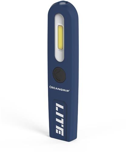 SCANGRIP LITE LED-Akkuhandleuchte STICK LITE S 3,7 V 1200 mAh Li-Ion 50-150 lm