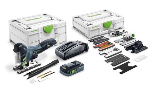 FESTOOL Akku-Pendelstichsäge PSC 420 HPC 4,0 EBI-Set CARVEX, 576523