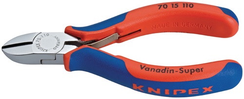 KNIPEX Seitenschneider L.110mm Kopf verchr.Mehrkomp.-Hülle KNIPEX