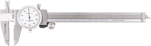 TECWERK Uhrmessschieber DIN 862 150mm Zeigerumdr.1mm TECWERK
