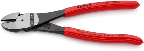 KNIPEX Kraftseitenschneider L.200mm pol.Form 0 Ku.-Überzug KNIPEX