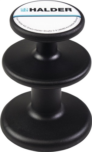 HALDER Magnethalter D.65mm schwarz HALDER HALDER Magnethalter D.65mm schwarz HALDER