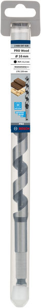 BOSCH Holzschlangenbohrer, Sechskant 16 x 170 x 235 mm, d 11,1 mm