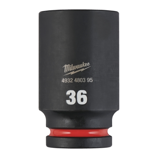MILWAUKEE 36 x 90 mm SHOCKWAVE Schlagnuss 3/4" lang