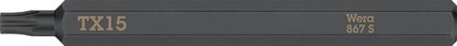 Bit 867 S TORX 15x70mm 1/4 Zoll TORX 15x70mm L.70mm WERA