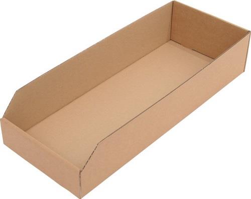 Nordwest Regalkasten L500xB200xH100mm braun 1-wellige Pappe
