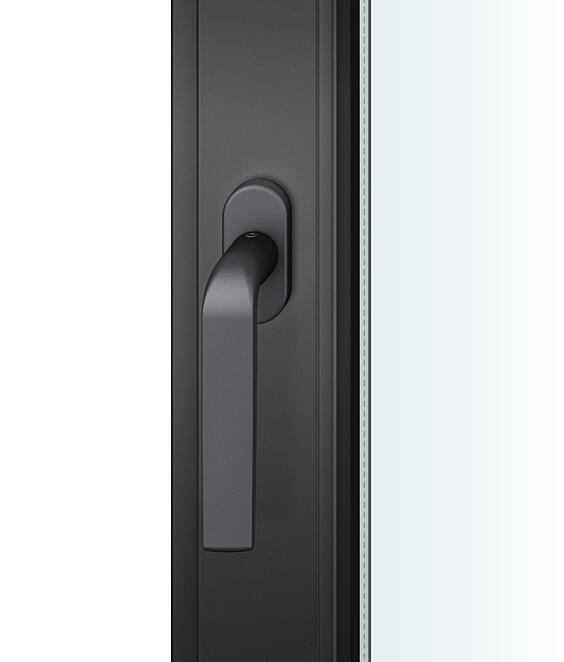 FSB Fenstergriff 34 1267, ovale Ros., Aluminium FSB Fenstergriff 34 1267, ovale Ros., Aluminium