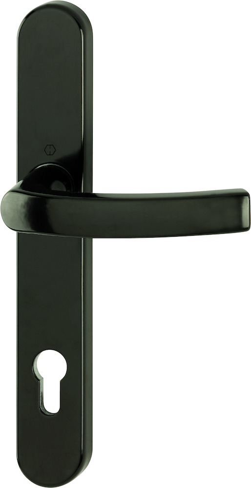 HOPPE® Drücker-Halbgarnitur mit Schmalschild Liège 1540/3357SN, innen, 8/92 mm, Aluminium, 3868180