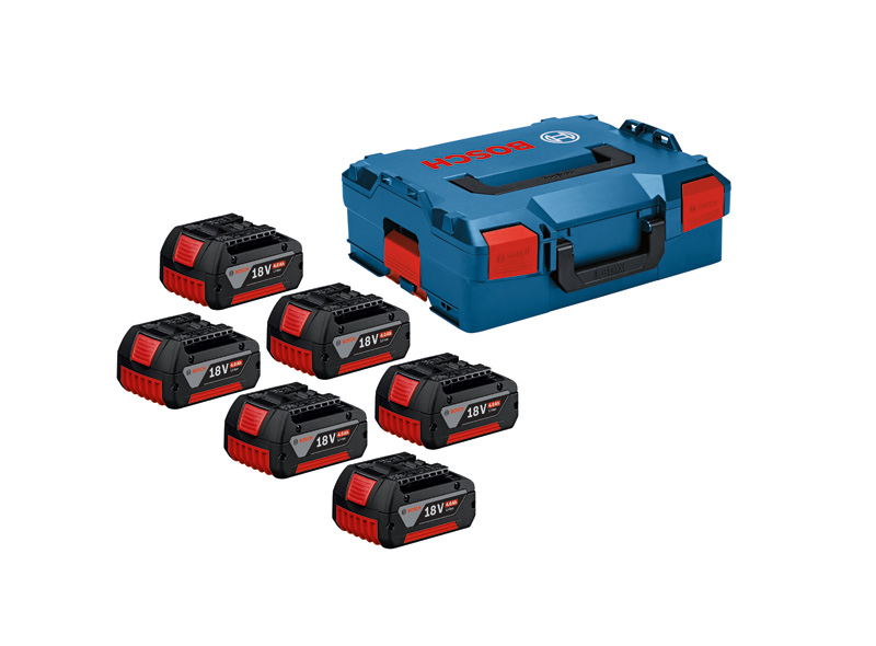 BOSCH Akkupack 6x GBA 18V 4,0Ah