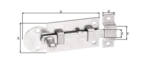 GAH Fensterriegel L.61mm B.26mm Form ger.STA galv.verz.d.pass.Ausschub 13,5mm GAH GAH Fensterriegel L.61mm B.26mm Form ger.STA galv.verz.d.pass.Ausschub 13,5mm GAH