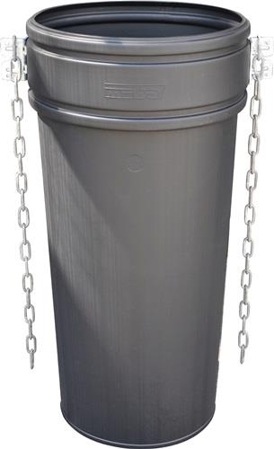 MÜBA Schuttrohr 9,5kg D.oben=528mm 412mm 110cm MÜBA